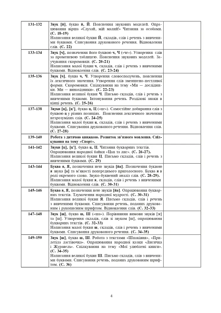 Українська мова. 1 клас. Конспекти уроків. Навчання грамоти. Частина 2 - Марія Чумарна - фото 3