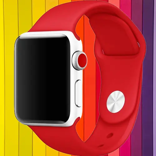 Ремінець Sport Band для Apple Watch 38/40/41mm Red [17323] - фото 2