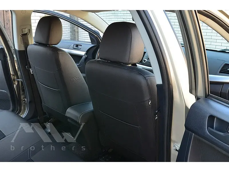 Авточохли модельні MW Brothers для Mitsubishi Lancer X Sportback c 2008 - фото 5