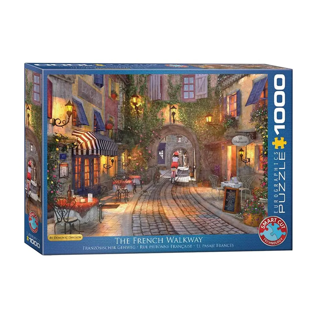 Пазл Eurographics Французька вулочка Домінік Девісон, 1000 елементів (6000-0961)