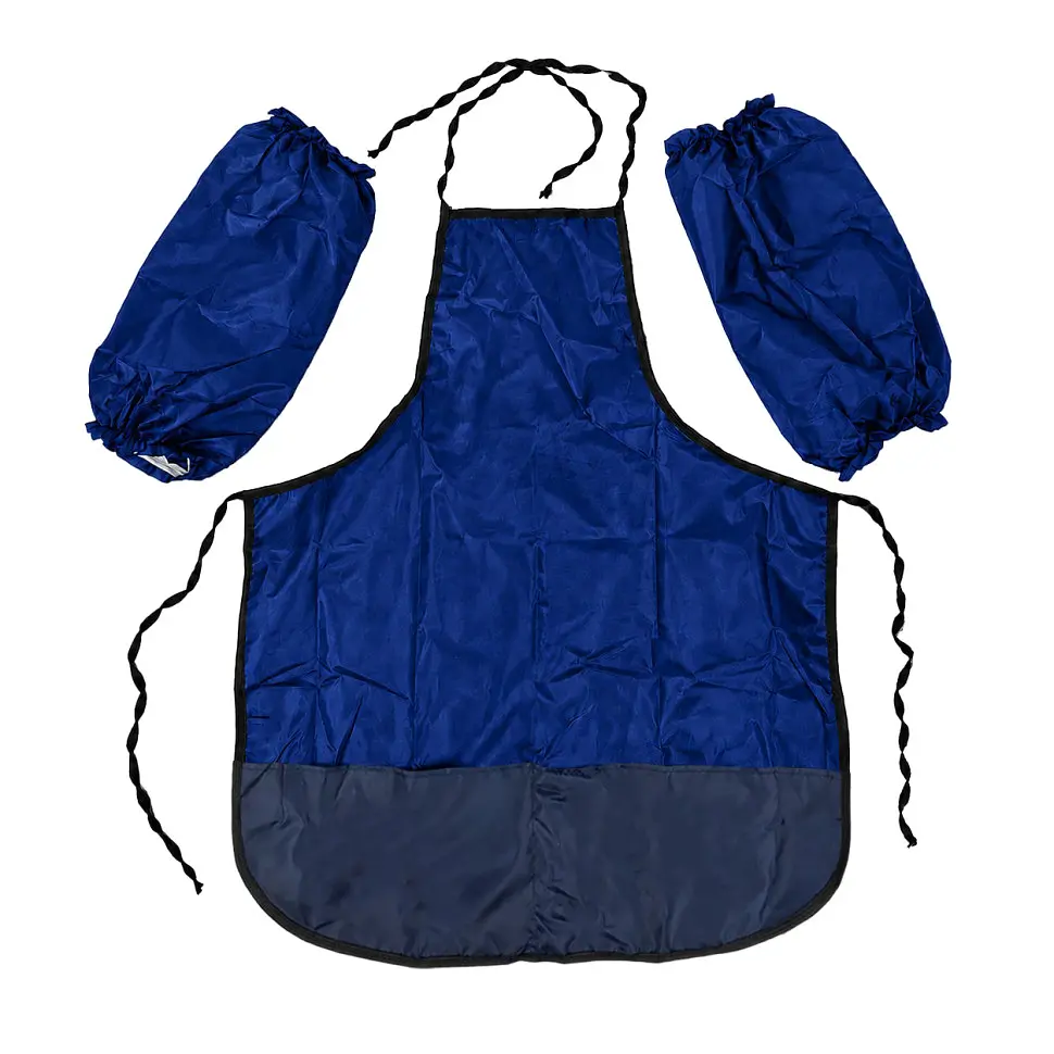Фартух для молодшої шкільної групи ТЕТРАДА ТЕ12158(Blue) в чохлі, без малюнка, зріст 128 см