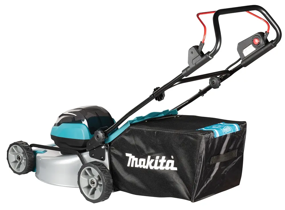Газонокосарка акумуляторна Makita DLM466 BEO2 (46 см, 20-75 мм, 60 л, BL, LXT) - фото 6
