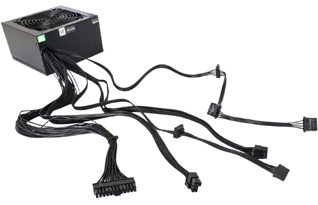 Блок живлення GameMax GM-500 80+ APFC 500W Black (GM-500 80+ APFC Black) - фото 3