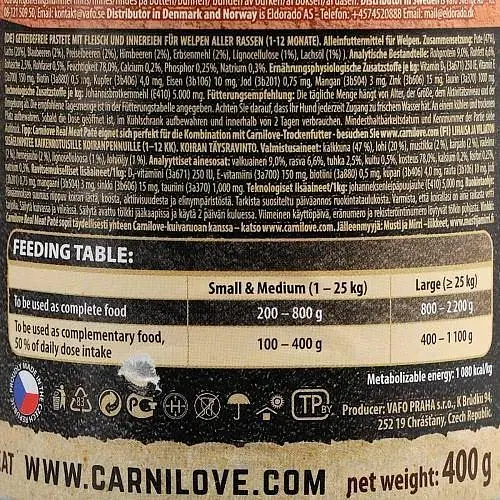 Влажный корм Carnilove Salmon & Turkey для щенков лосось и индейка 400 г - фото 5