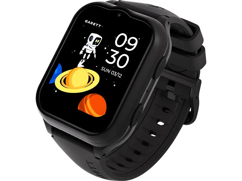 Дитячий смарт-годинник Garett Kids eSIM 4G Black