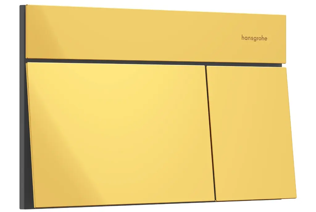 Кнопка змиву для інсталяції Hansgrohe iFrame Element E поліроване золото 66003990