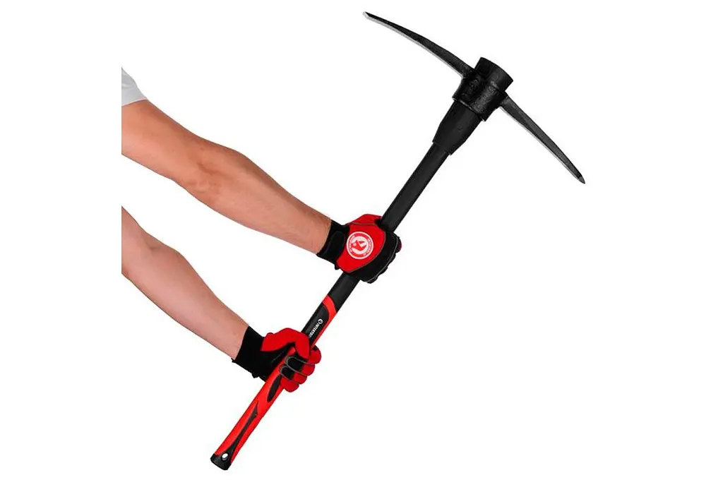 Кірка кайло Intertool 2250г x 926мм рукоятка фібергласс HT-0305 - фото 8