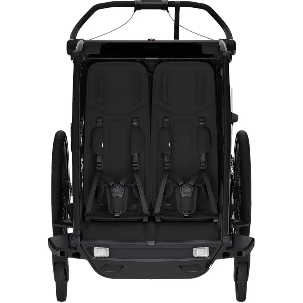 Дитяча коляска Thule Chariot Sport 2 Double (Black) (TH 10201031) - фото 3