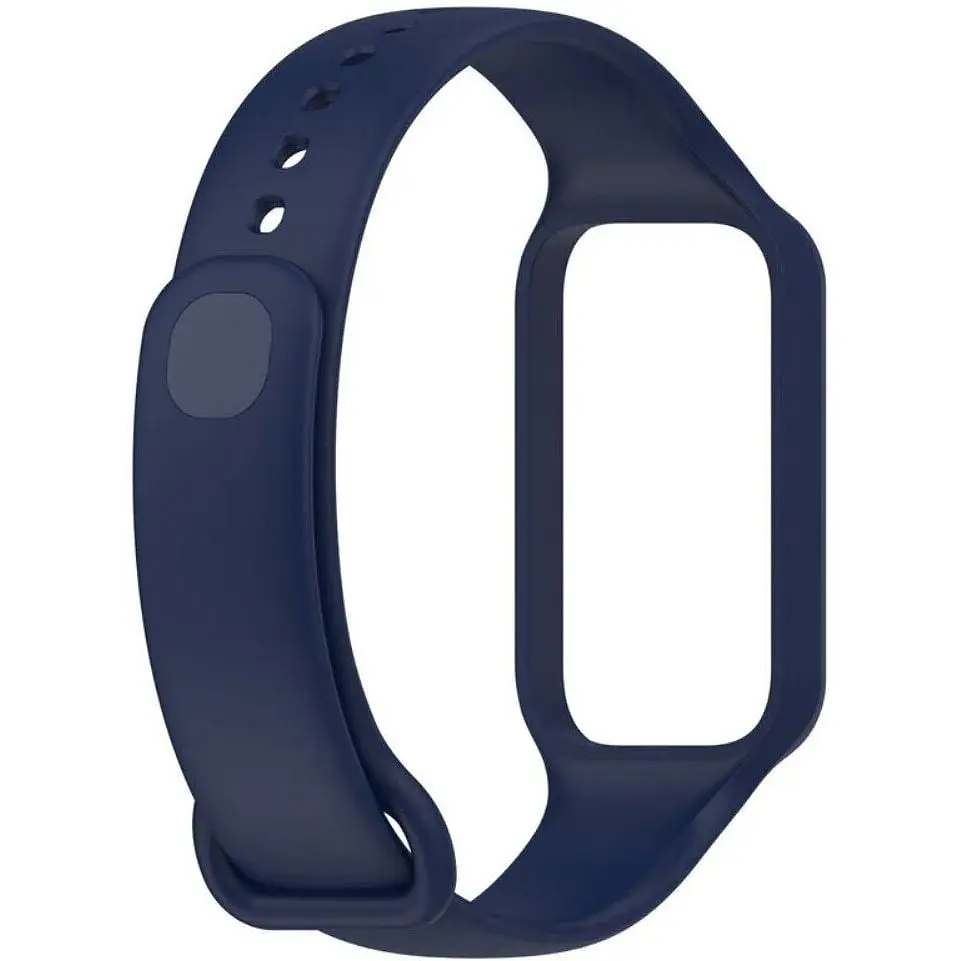 Силіконовий ремінець BeCover для Xiaomi Redmi Smart Band 2 Deep Blue (709364) - фото 4