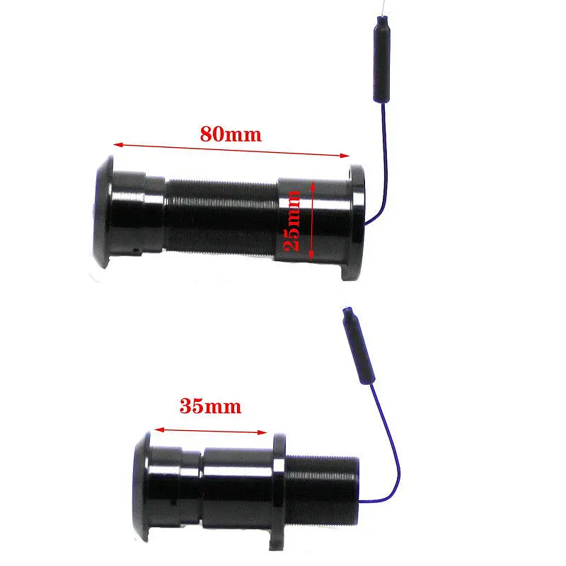 WiFi відеовічко c датчиком руху, підсвіткою і записом Nectronix DW-305W, чорний, Tuya Smart App (100780) - фото 6