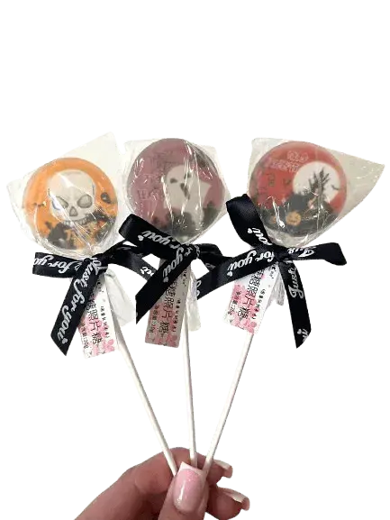 Льодяник на паличці Top of Candy Halloween без цукру 1 шт 20 г - фото 2