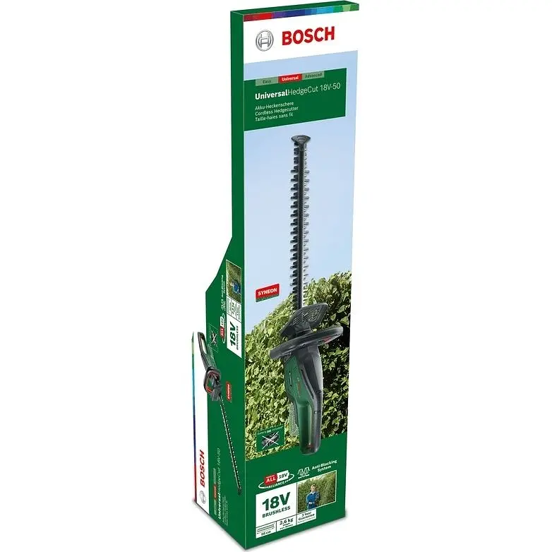 Кущоріз акумуляторний Bosch UniversalHedgeCut 18V-50 18 В (0.600.849.K01) - фото 2