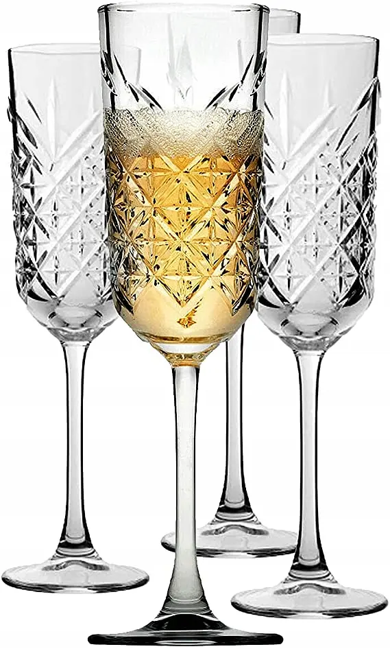  Набір келихів для ігристого вина Pasabahce Diamond Timeless 175 мл 4 шт. (440356-4) - фото 5