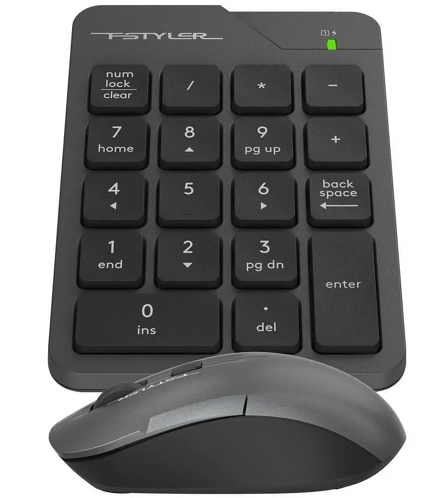 Комплект (Клавіатура та миша) A4Tech FG1600C Air2 Grey (FG1600C Air2 (Grey)) - фото 3