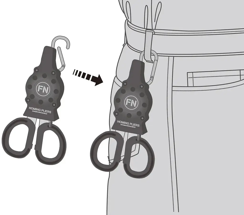 Плоскогубці DaiichiSeiko Homing Pliers Type FN - фото 4