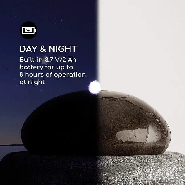 Фонтан садовый декоративный Blumfeldt Ocean Planet солнечный (10033275) - фото 2