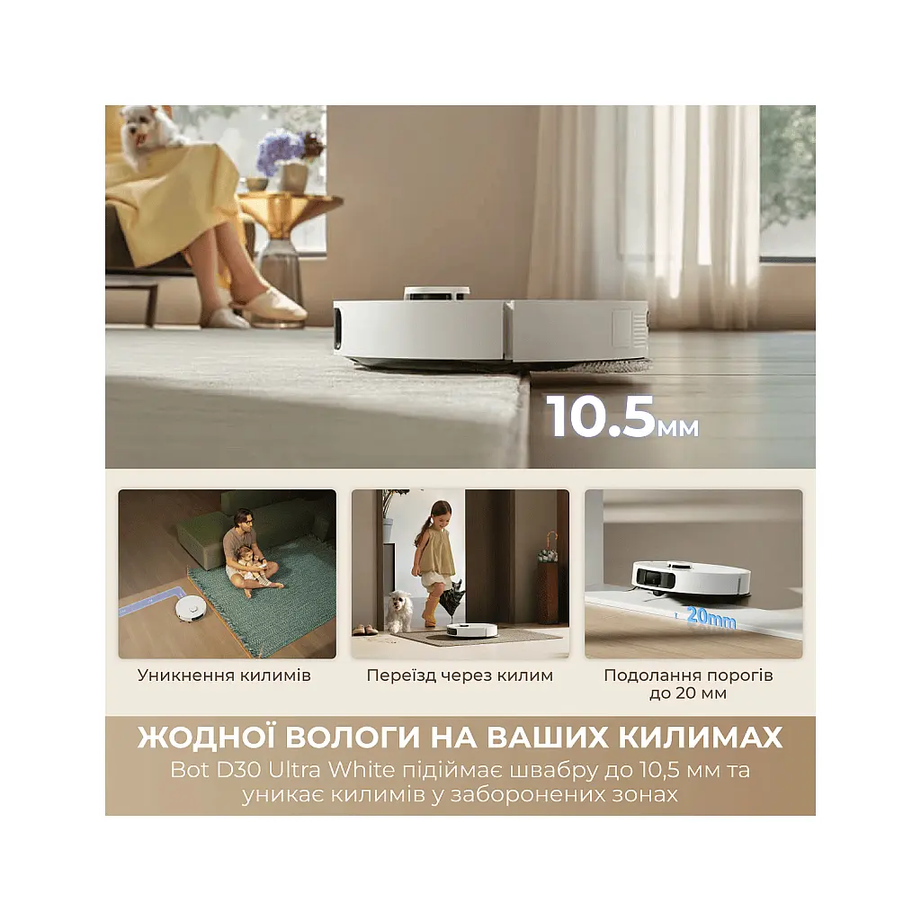 Пилосос Dreame D30 Ultra Black (RTD31TE-BL) - фото 2
