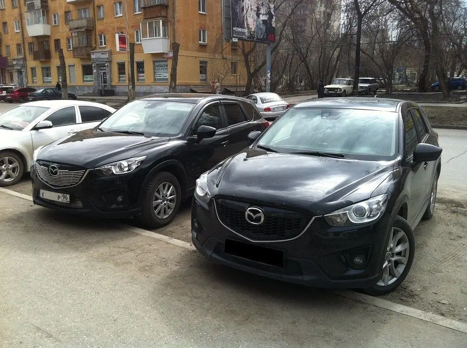 Дефлектор капоту мухобійка для MAZDA CX5, 12-, темний - фото 2