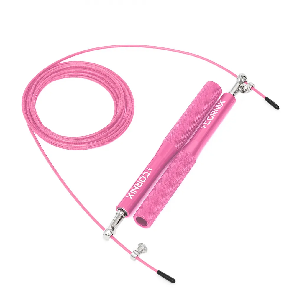 Скакалка швидкісна для кросфіту Cornix Speed Rope XR-0155 Pink - фото 2
