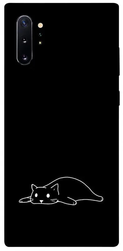TPU чохол Demsky Lazy cat для Samsung Galaxy Note 10 Plus