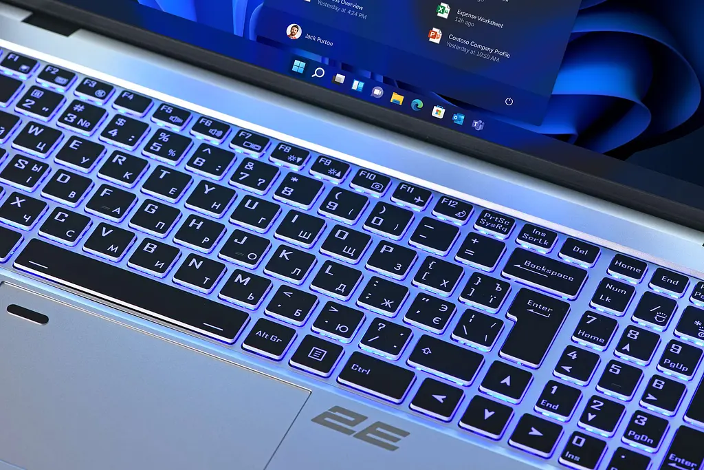 Ноутбук 2E Complex Pro 15.6' FHD IPS AG, Intel i5-1240P, 32GB, F1024GB, UMA, Win11P, сріблястий (NS51PU-15UA33-W11P12) - фото 5