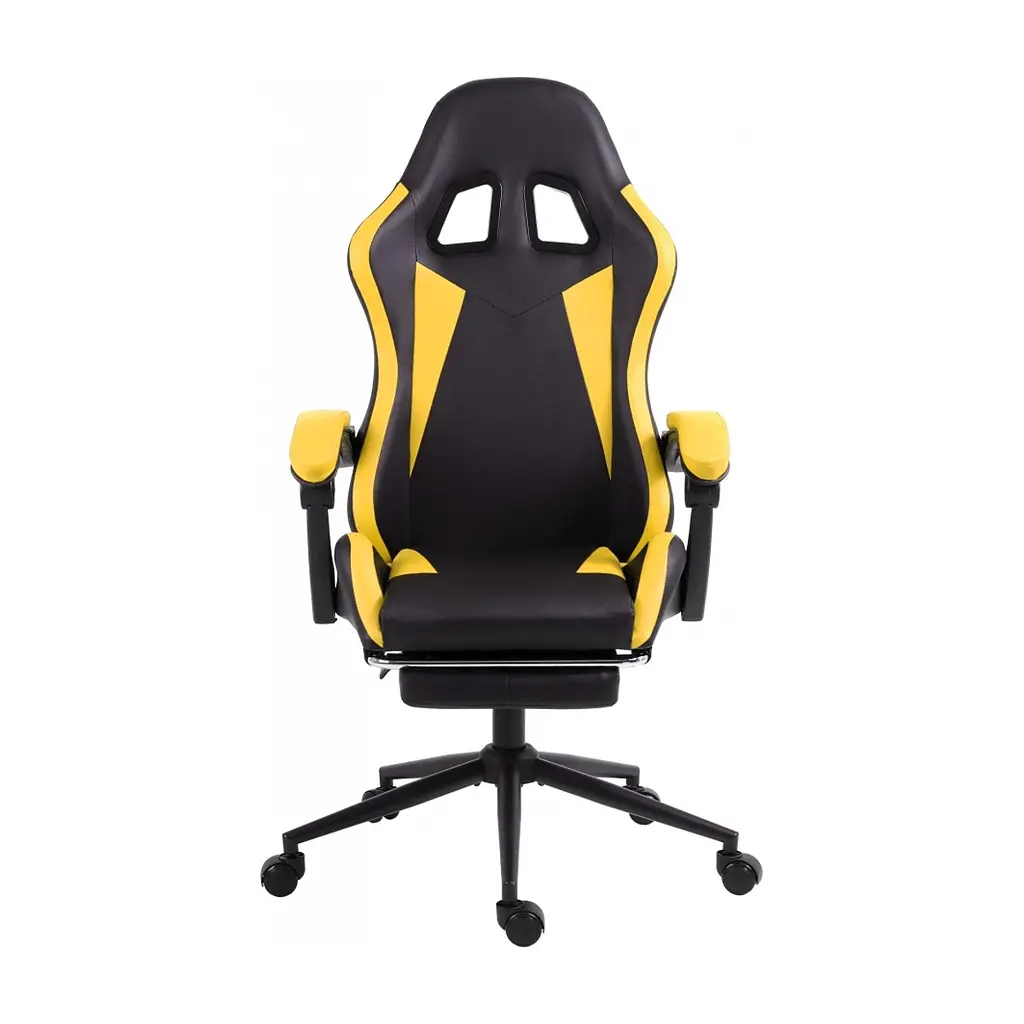 Крісло ігрове GT Racer X-2323 Black/Yellow - фото 5