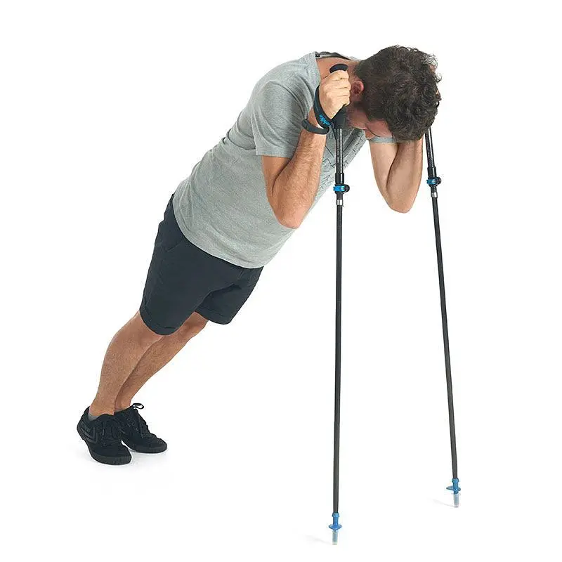 Трекінгова палиця Naturehike ST07 NH18D010-Z 115-135 см блакитна - фото 3