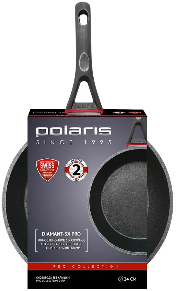 Сковорода Polaris Pro Collection-28FP глибока 28 см 16233 - фото 3