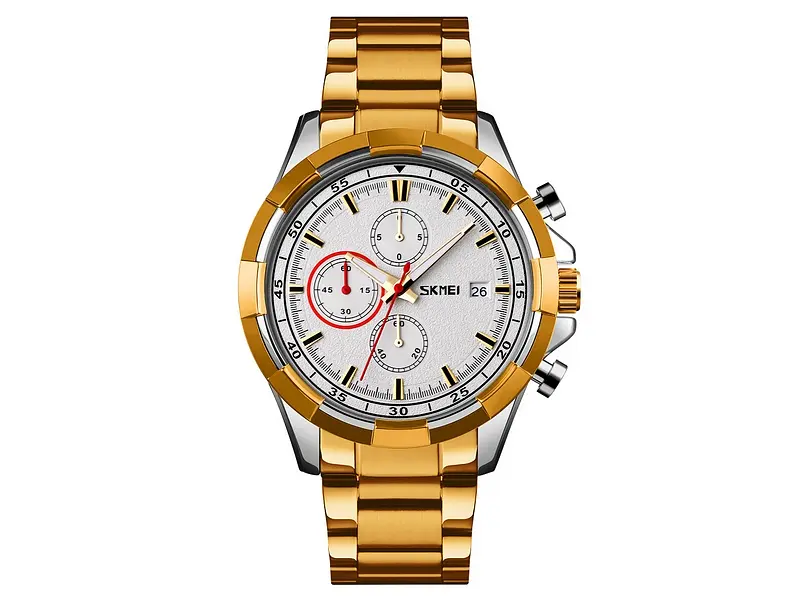 Чоловічий наручний годинник 9192GD Gold Skmei acs0029871 - фото 2