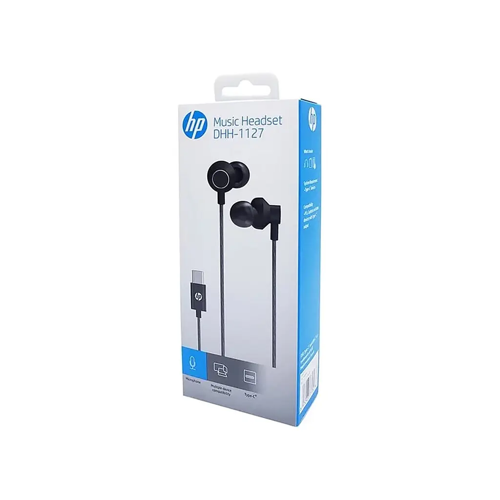 Навушники HP DHH-1127 Type-C Black (DHH-1127) - фото 4