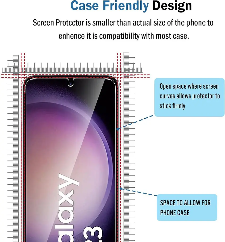 Захисне скло UniqueMe 2-в-1 для Samsung Galaxy S23 5G - фото 5