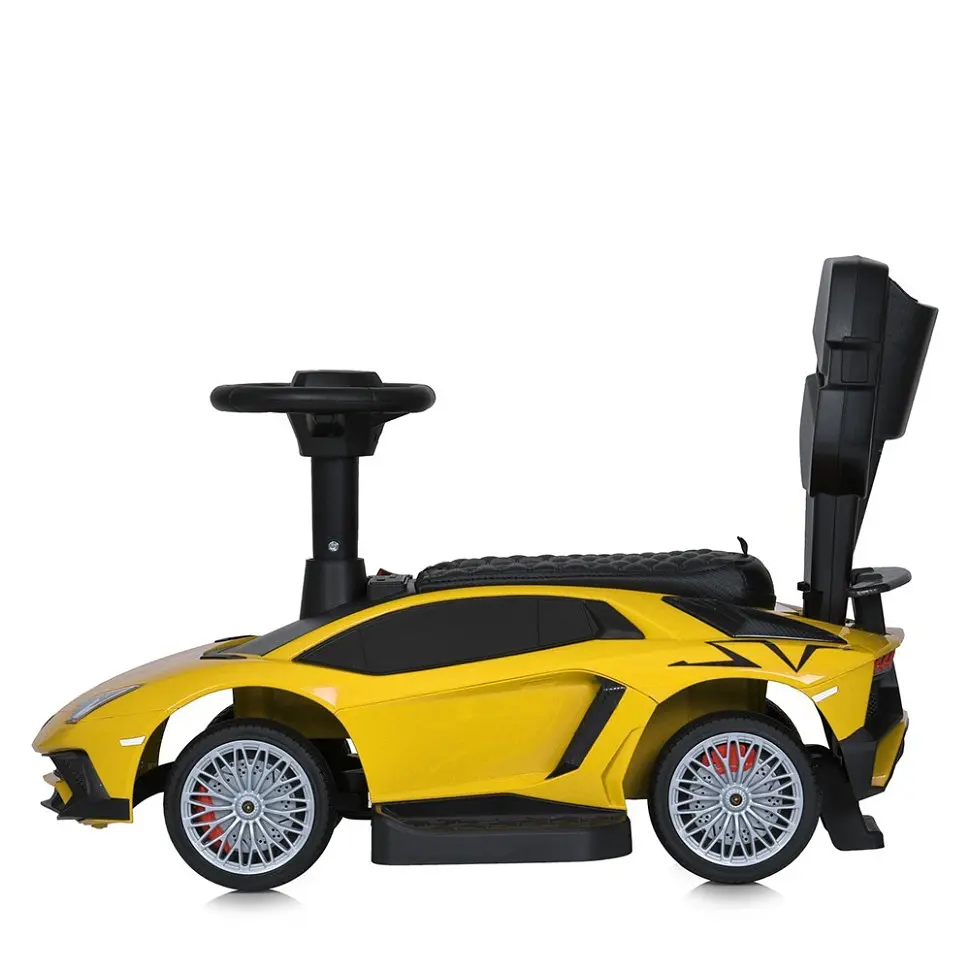 Дитячий електромобіль Bambi-толокар 2 в 1 M 5777EBL-6 до 23 кг - фото 4