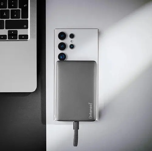 Універсальна мобільна батарея 10000 mAh MC10000 Grey 20 Вт Intenso teh0019641 - фото 2