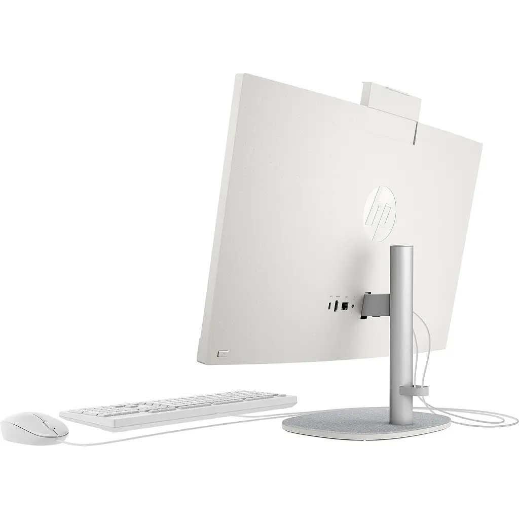 Моноблок HP 23.8" 24-cr0004ua AiO Ryzen 3 7320U/8Gb/SSD512Gb/Cam/KBD/WiFi/DOS/Shell White - фото 4