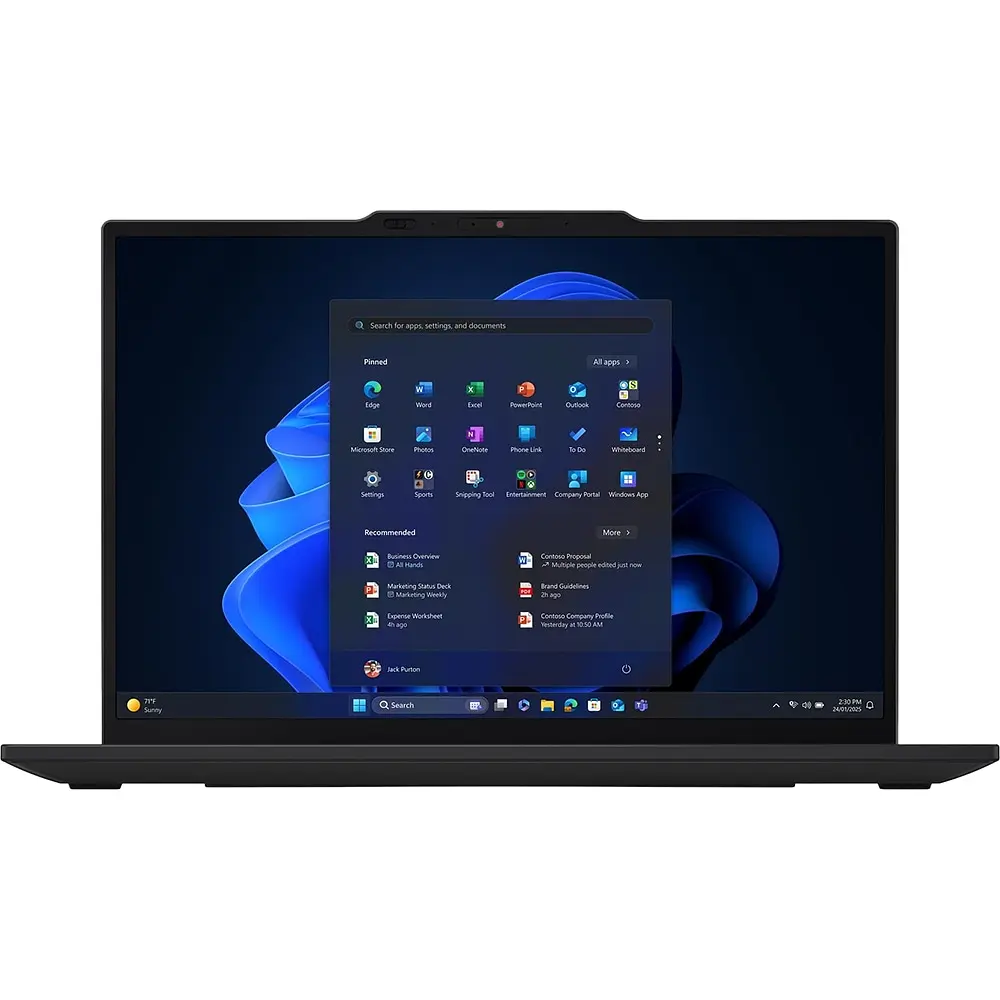 Ноутбук Lenovo ThinkPad X13 Gen 6, Intel Core Ultra 7 255U до 5.2 ГГц, 13.3" WUXGA, 32 ГБ, SSD 1 ТВ, Intel Graphics, Windows 11 Pro - фото 3