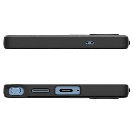 Чохол Spigen Liquid Air Matte Black для Samsung Galaxy S25 Ultra (ACS08953) - фото 6