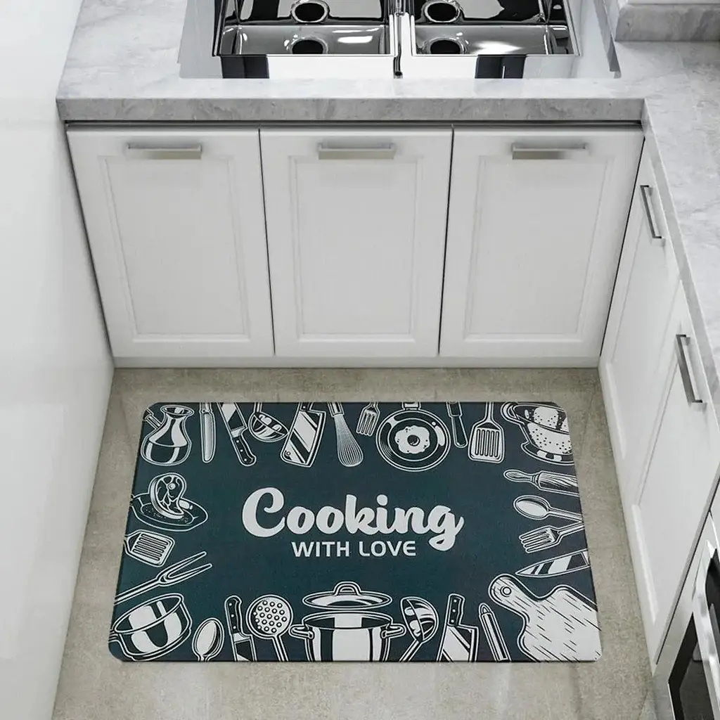 Коврик влагопоглощающий Wall Sticker 50х80х3 мм SW-00001888 - фото 5
