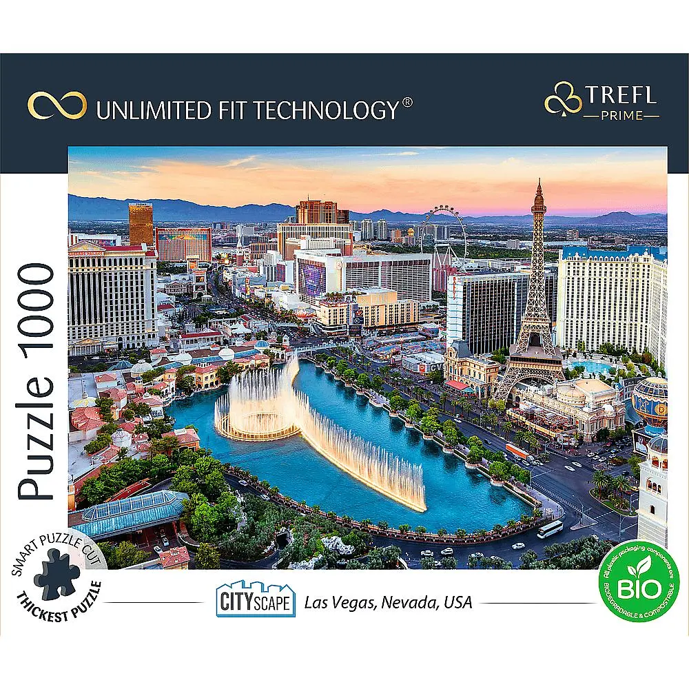 Пазлы Trefl Безграничная коллекция: Лас 1000 элементов - фото 3