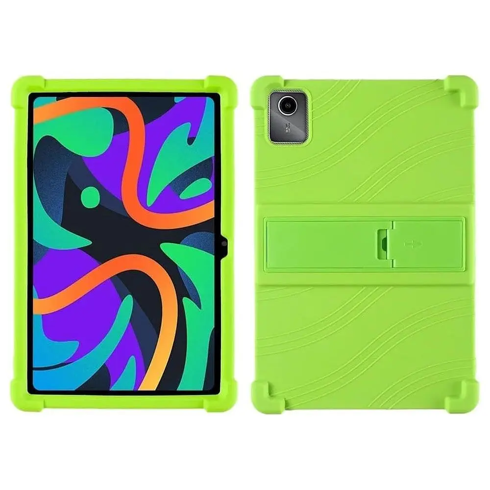 Чехол SoftGel Kids детский Xiaoxin Pad 2024/Tab M11 TB330FU TB331FU Зеленый - фото 3