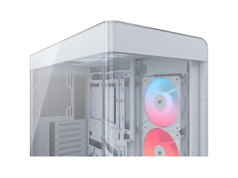 Корпус Corsair Frame 4500X LX-R RGB iCUE Link White (CC-9011317-WW) - фото 6
