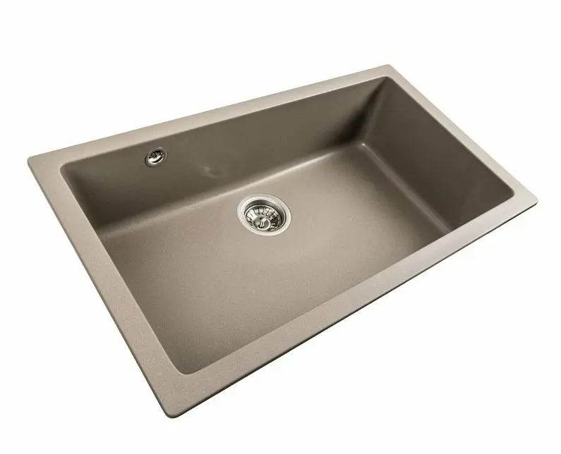 Кухонна мийка Platinum 7945 PARUANA матовий Титан (SP000039658) - фото 5