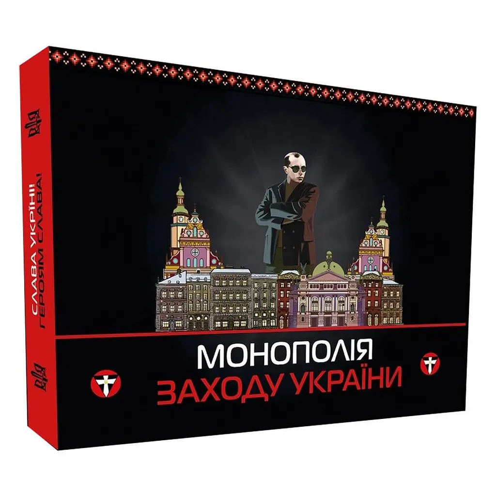 Настільна гра PlayRoom Монополія Заходу України Різнокольоровий (SR-113-N-1096)