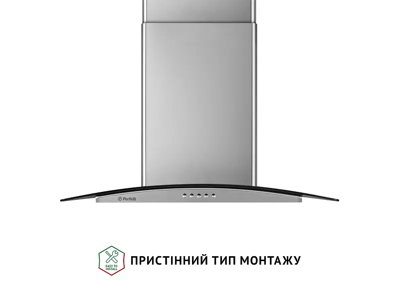 Витяжка Т-подібна Perfelli GRASSI 6HMX INOX - фото 4
