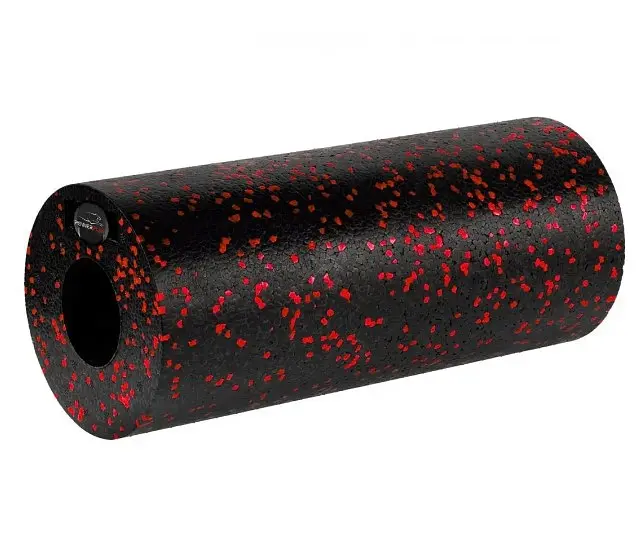 Массажный набор PowerPlay PP_4015 EPP Foam Roller Set 4in1 (2-я роллы + 2-я мячи) Черно-красный (PP_4015_Red) - фото 4