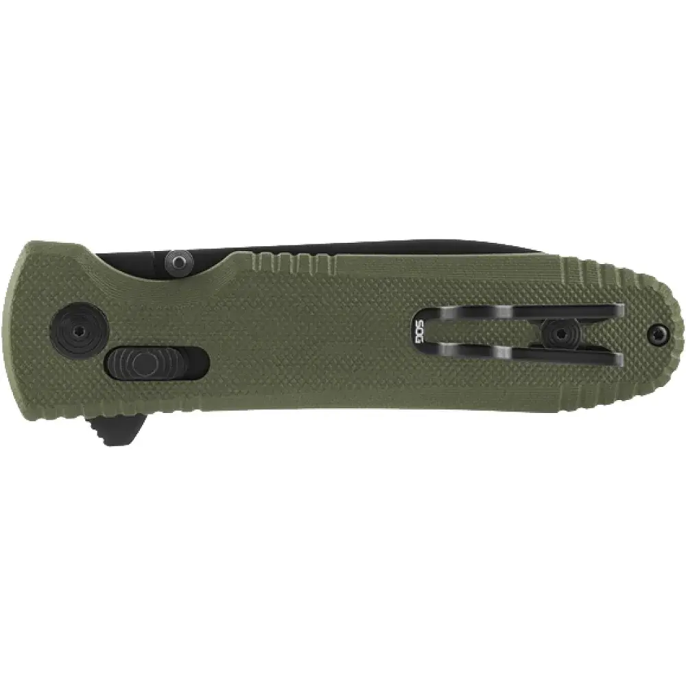 Ніж SOG Pentagon XR Olive - фото 4