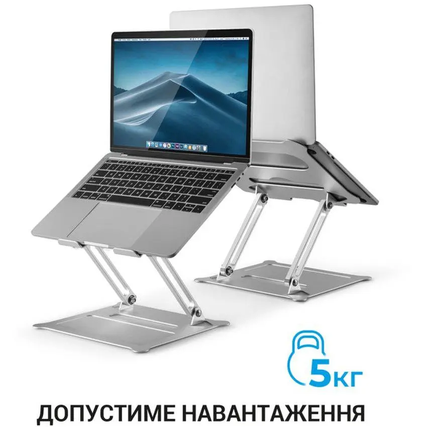 Подставка для ноутбука OfficePro LS-610S Alloy Aluminum Silver - фото 10