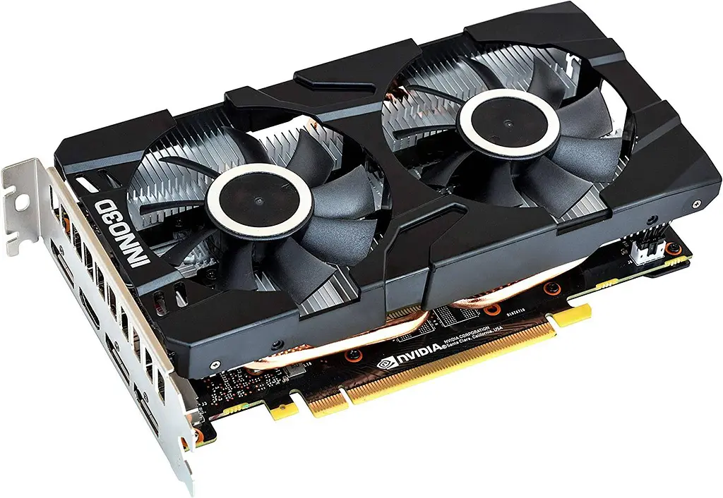 Видеокарта Inno3D GTX 1660 6Gb Super Twin X2 (N166SK-06D6) (GDDR6, 192 bit, PCI-E v3.0) Б/у - фото 2