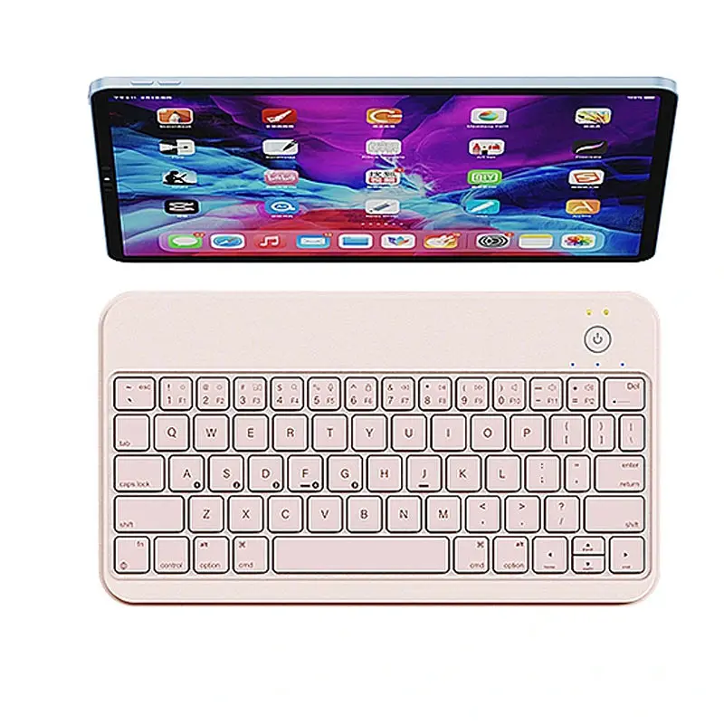 Бездротова клавіатура Razor Wireless Keyboard RZ-01 2.4G Pink Wiwu teh0029794 - фото 4