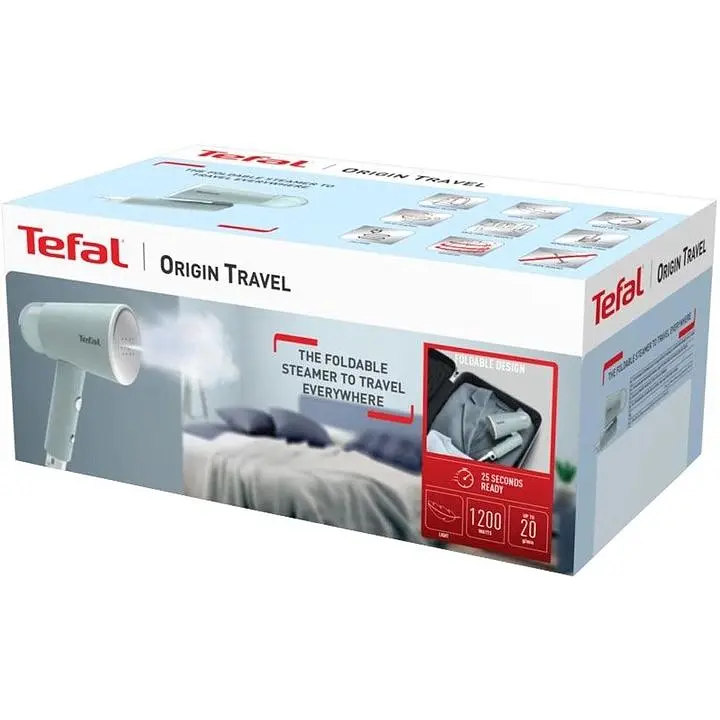 Отпариватель Tefal Origin Travel 1200 Вт белый (DT1034E1) - фото 3