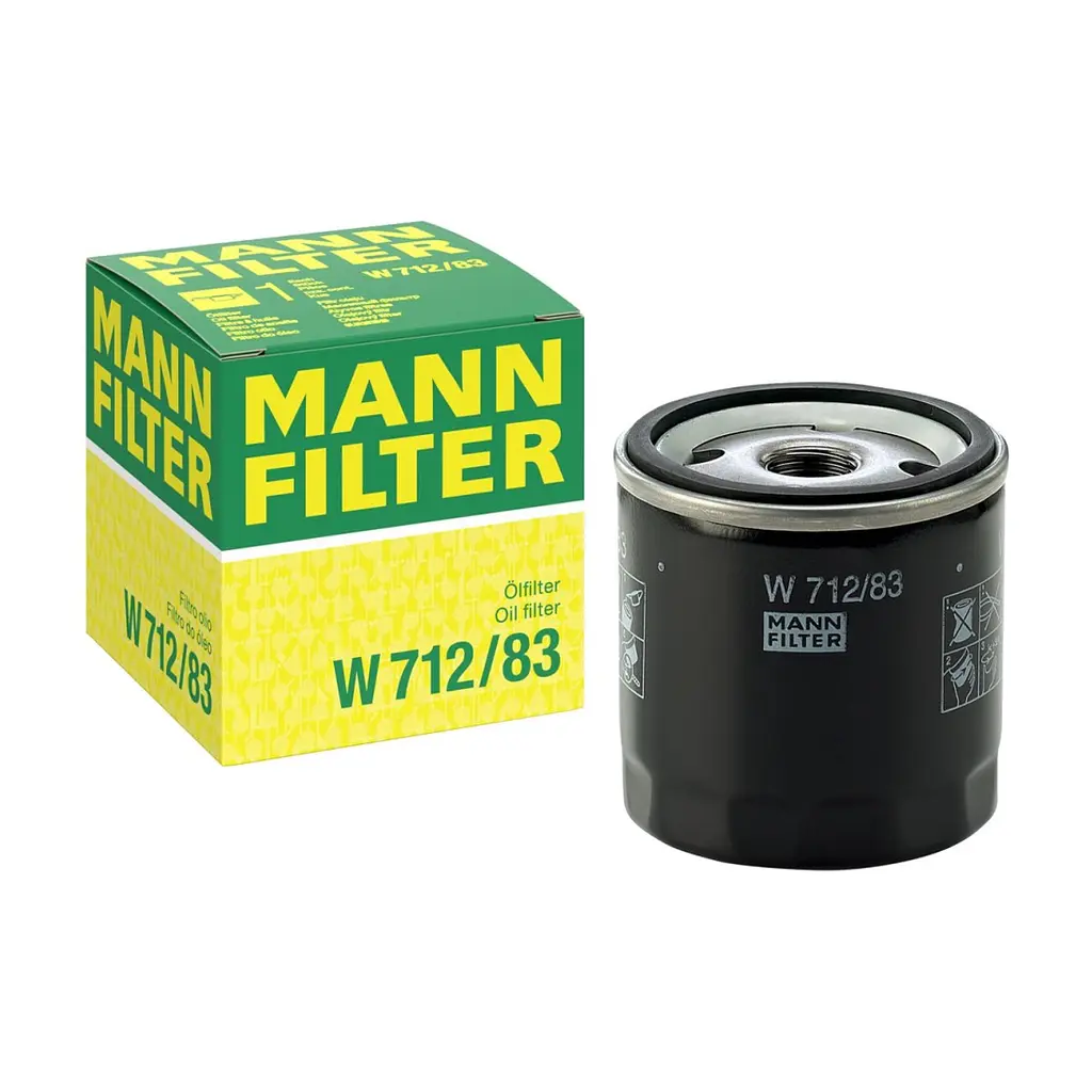 Фільтр масляний Mann W712/83 - фото 3